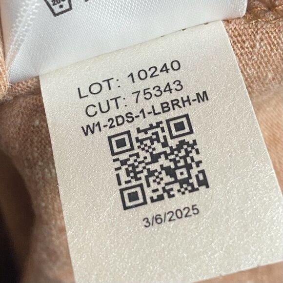 American Giant Lightweight Hoodie Womens M Canyon Clay Full Zip Sweatshirt USA - Picture 9 of 10